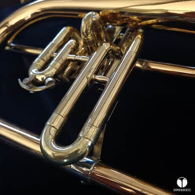 F.E Olds L12 flugelhorn Re-o-Loy #17 mouthpiece case GAMONBRASS imagen 12