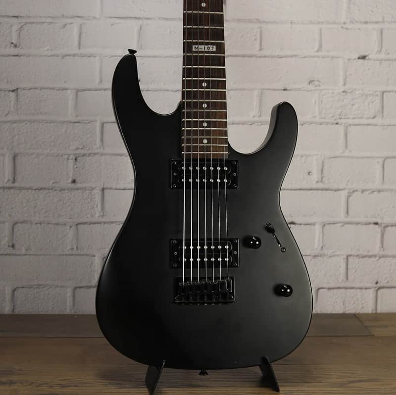 ESP LTD M-107 2004 Black Satin image 1