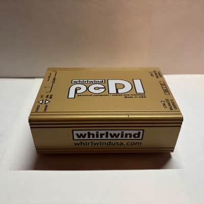 Whirlwind pcDI Stereo Direct Box for Multimedia Presentations 2010s - Gold image 5