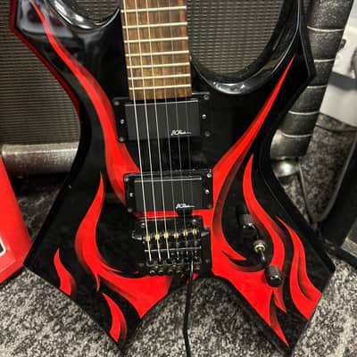 B.C. Rich KKW 90/200s - Black and red image 2