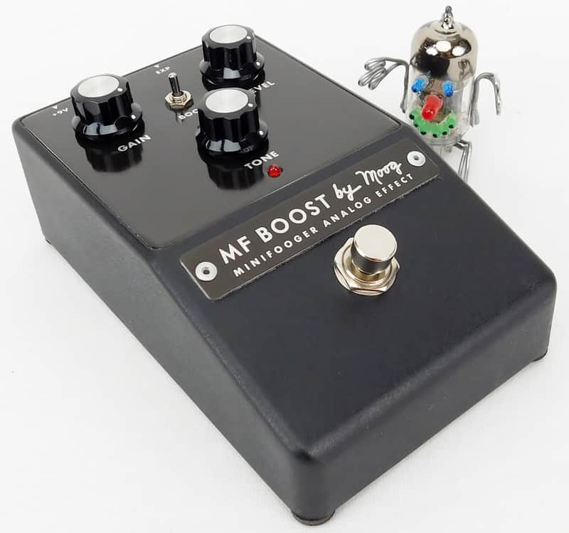 Moog Minifooger MF Boost Analog Pedal + Neuwertig + OVP + 1,5Jahre Garantie image 1