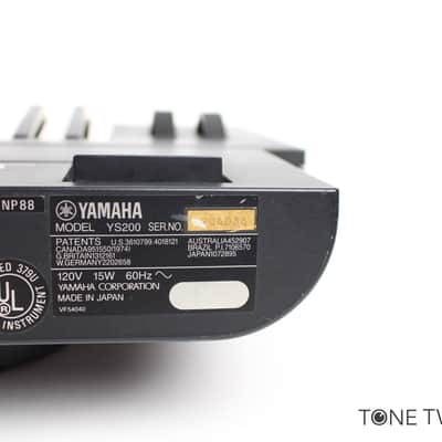 Yamaha YS200 80s FM DX Synthesizer VINTAGE SYNTH DEALER image 11