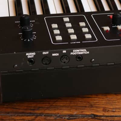 Sequential Six-Trak 49-Key 6-Voice Polyphonic Synthesizer 1984 - 1985 - Black with Wood Sides image 13