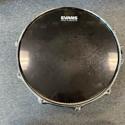 Gretsch Artist Series 6.5x14" Taylor Hawkins Signature Snare Drum 2010s - Black Nickel Over Steel image 1