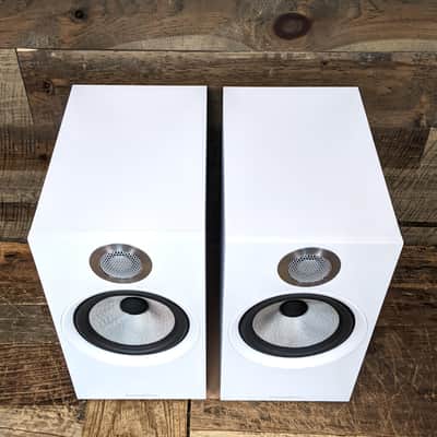 B&W Bowers And Wilkins 606 S2 Anniversary Ed. Speakers - White - Open Box image 2