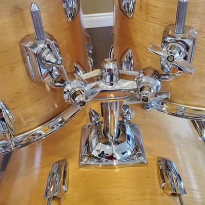 Premier Elite 5 Piece Drumkit 1970s Natural image 16
