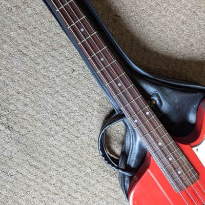 Burny TB-70 Thunderbird 1980s - Red | Reverb