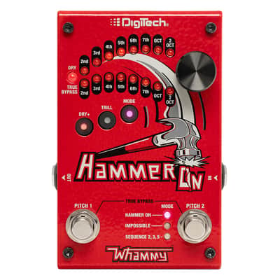 DigiTech HammerON Octave/Pitch Shifter Pedal - Open Box image 1