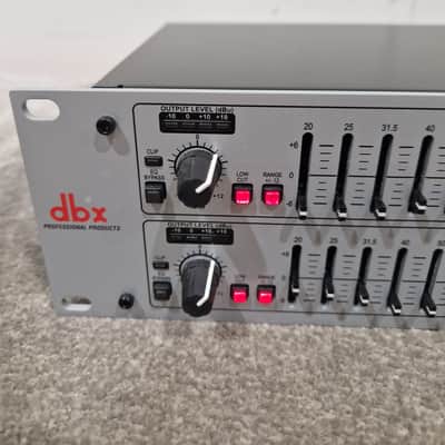 Immagine dbx 231S - Dual Channel Graphic Equalizer - Silver - Excellent w/ Original Box & Manuals - 5