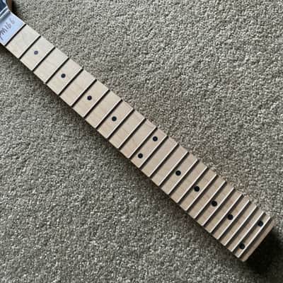 Maple Wood Mikro Ibanez Short Scale Guitar Neck, 24 Frets Fingerboard image 5