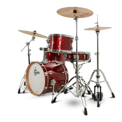 Gretsch Catalina Club 4-pc Shell Pack (18/12/14/0514sd), Dark Cherry Sparkle image 4
