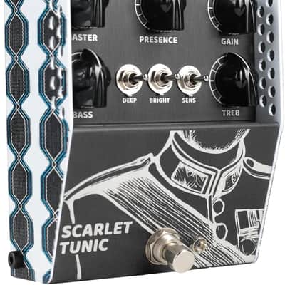 New ThorpyFX Scarlet Tunic Analog Amp Emulator Guitar Effects Pedal image 3