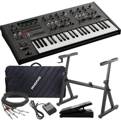 UDO Audio DMNO 8-Voice Polyphonic Keyboard Synthesizer - Black STAGE RIG [Pre-Order] image 1