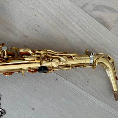 Yamaha YAS-82ZIIWOF Custom Z Alto Saxophone without High F# 2010s - Lacquered Brass image 4