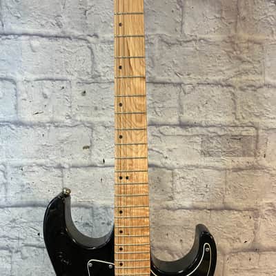 GWL George Washburn Lyon Black Stratocaster Style Guitar (With Gig Bag) image 2