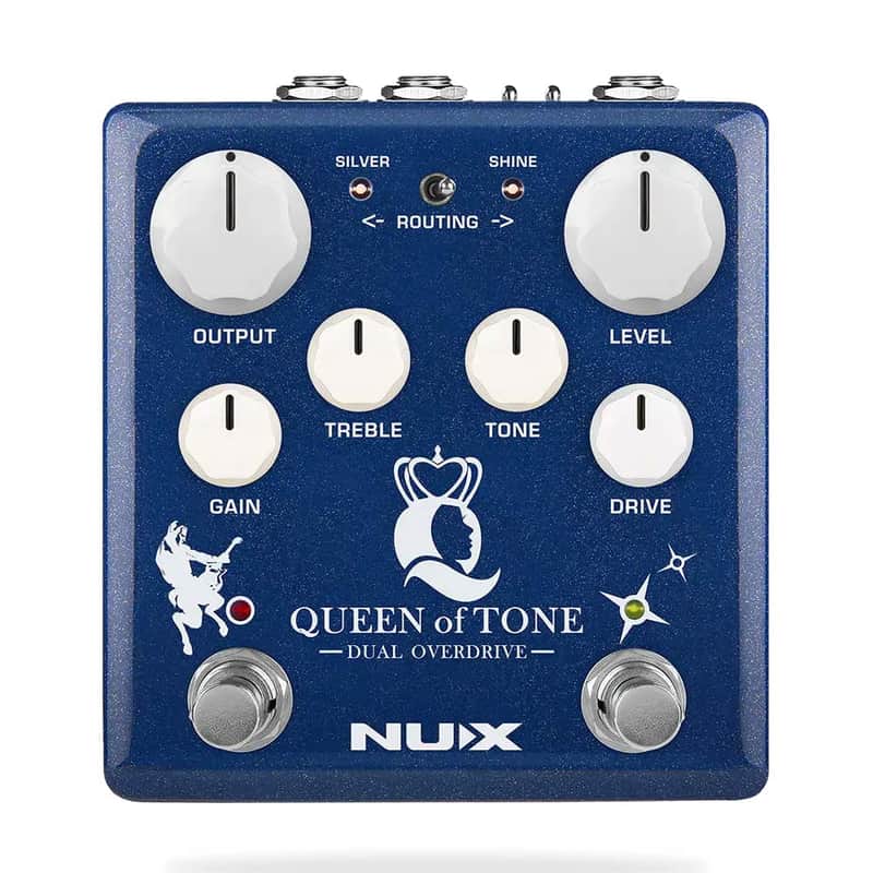 NUX Queen of Tone NDO-6 Dual Overdrive Pedal - Horseman & Morning Star image 1