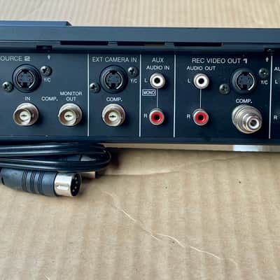 Panasonic Panasonic WJ-AVE5 Digital AV Mixer / Video Synthesizer - Vintage Retro Video FX - Mint in Original Box 1990 - Nero image 6