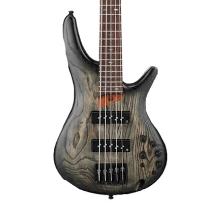 Used Ibanez SR605EBKT SR Standard 5-String Bass - Black Stained Burst