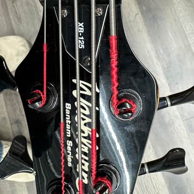 Washburn XB-125 Bantam Series 2002-2004 - Transparent black image 7