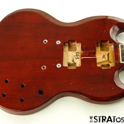 USED Gibson USA SG Standard Model BODY + NECK, Mahogany, Nitro Heritage Cherry image 2