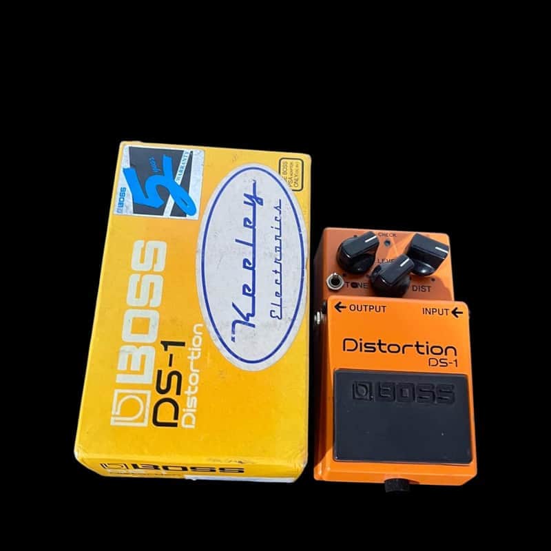 Keeley Boss DS-1 Distortion with Ultra and Seeing Eye Mods | Reverb