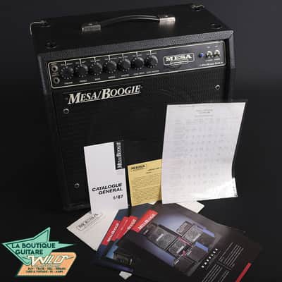 Mesa Boogie Mark III Simul-Class 3-Channel 75-Watt 1x12" Guitar Combo 1985 - Black Stripe image 2