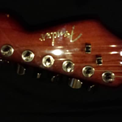 Fender Showmaster / Strat,   Neck Thru, 24 fret, with Case, Lock Tuners, Floating Bridge, image 4