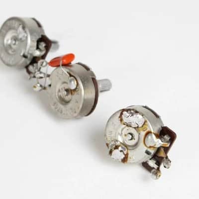 1987 Fender Stratocaster Plus Deluxe Strat Pots Potentiometers 1990s USA Strat image 4