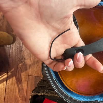 Josef Lorenz Luby (Schonbach) 4/4 Violin – Czechoslovakia w/ Case & Bow image 5