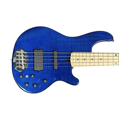 Lakland Skyline 55-02 Deluxe, Trans Blue w/ Maple *On Order, ETA Sept. 2026 image 1