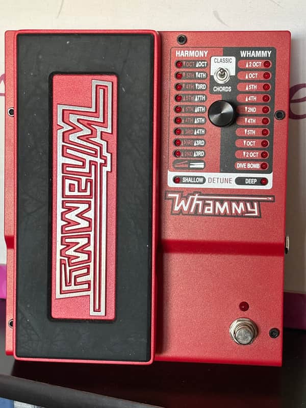 DigiTech Whammy 5 Pitch Shift Pedal 2012 - Present - Red image 1