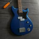 Reverend Mike Watt Signature Wattplower Bass Guitar Blue Matching Headstock WITH HARDSHELL CASE