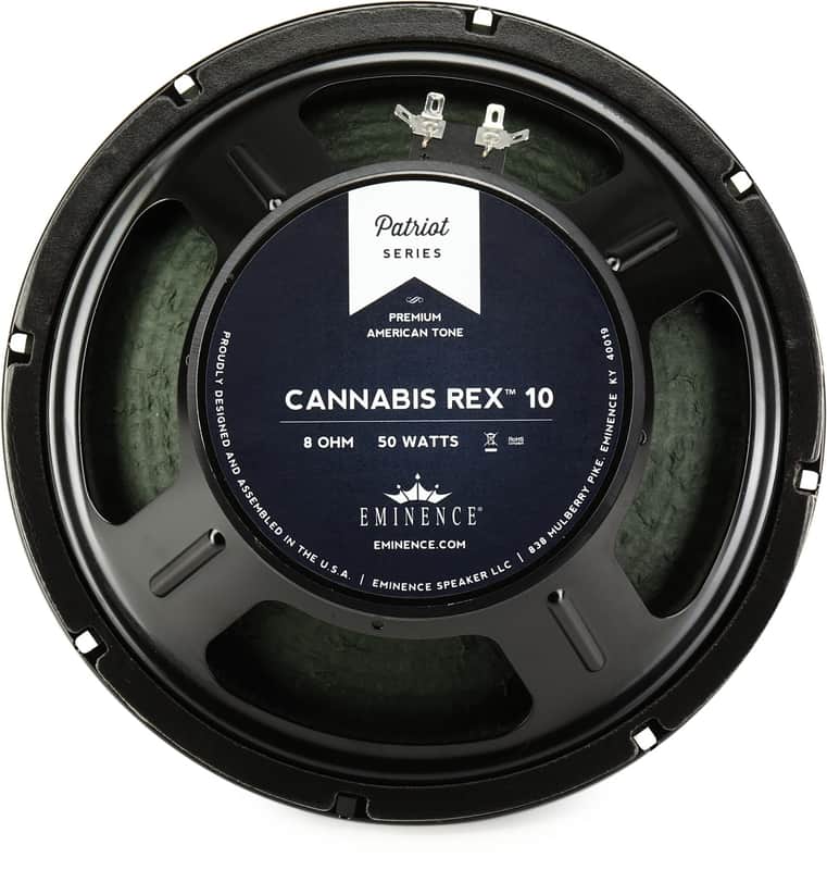 Eminence Cannabis Rex 10 10-inch 50-watt Replacement Guitar Amp Speaker - 8 ohm image 1
