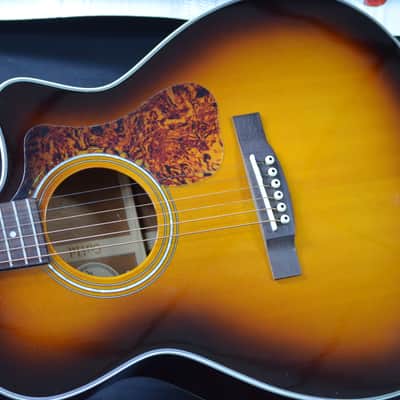 Guild OM-140CE Acoustic/Electric Guitar Natural w/ Gigbag image 1