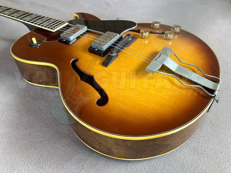 GRECO FA-700 1982 w/HSC ES-175 FULL BODY ARCHTOP VINTAGE JAPAN