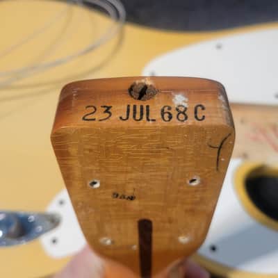 1968 Fender Telecaster Bass - Blonde With OHSC image 21