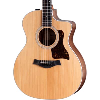 Taylor 214ce Grand Auditorium Layered Walnut Acoustic Electric Guitar - Natural image 1