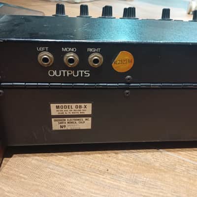 Oberheim OB-X 61-Key 8-Voice Synthesizer 1979 - Black image 10