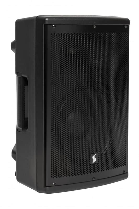 Stagg Mod AS12B 12" Battery Powered Active Speaker w/ Bluetooth +2 Wireless Mics image 1