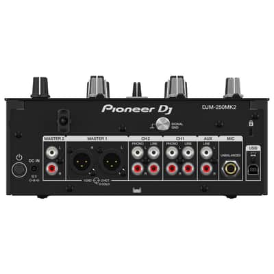 Pioneer DJ DJM-250MK2 2-Channel DJ Mixer with Magvel Fader & Sound Color FX image 3