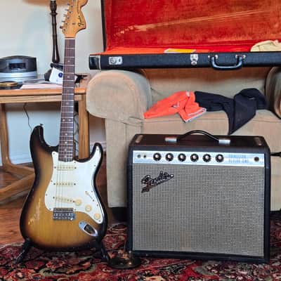 Fender Stratocaster 1969 Sunburst Original image 4
