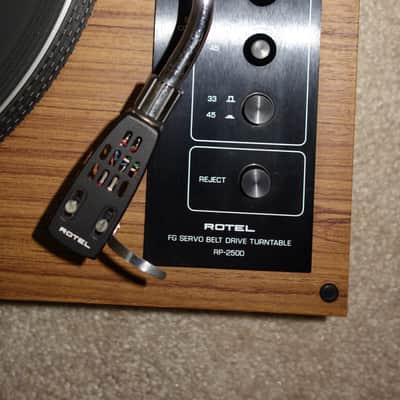 Rotel RP-2500 1970's /w/ Nagatron 165S Cartridge.  Nice Shape! image 2