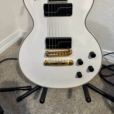 Epiphone Matt Heafy Les Paul Custom Origins 7-String 2021 - Present Bone White image 3