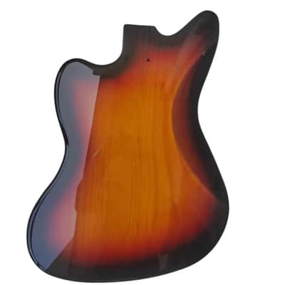Alder Wood Semi Hollow Jazzmaster Style Guitar Body image 5