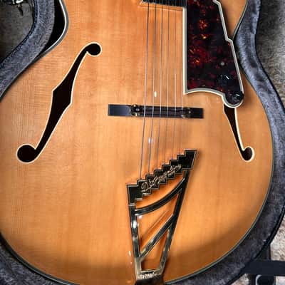 D'Angelico Excel EXL-1 Hollow Body Archtop with Rosewood Fretboard 2010s - Natural-Tint image 7