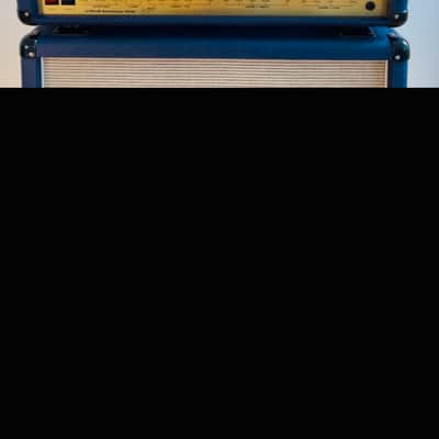 Marshall Anniversary 6100 LM 100 W 1992 - blauer Tolex, one of 1000! image 5