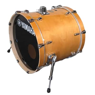 Used Yamaha Stage Custom Birch Bass Drum 20x17 Natural Wood - Very Good image 2