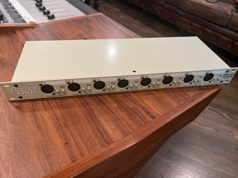 Radial OX8-j 8-Channel Microphone Splitter 2022 - Present - Grey image 1