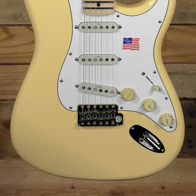 Fender Yngwie Malmsteen Stratocaster Electric Guitar Vintage White w/ Case "Mint Condition" image 1
