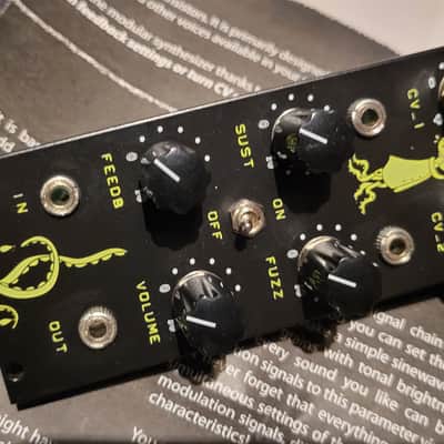 Kasleder Acid Fuzz Eurorack Fuzz Module 2016 - Black image 5